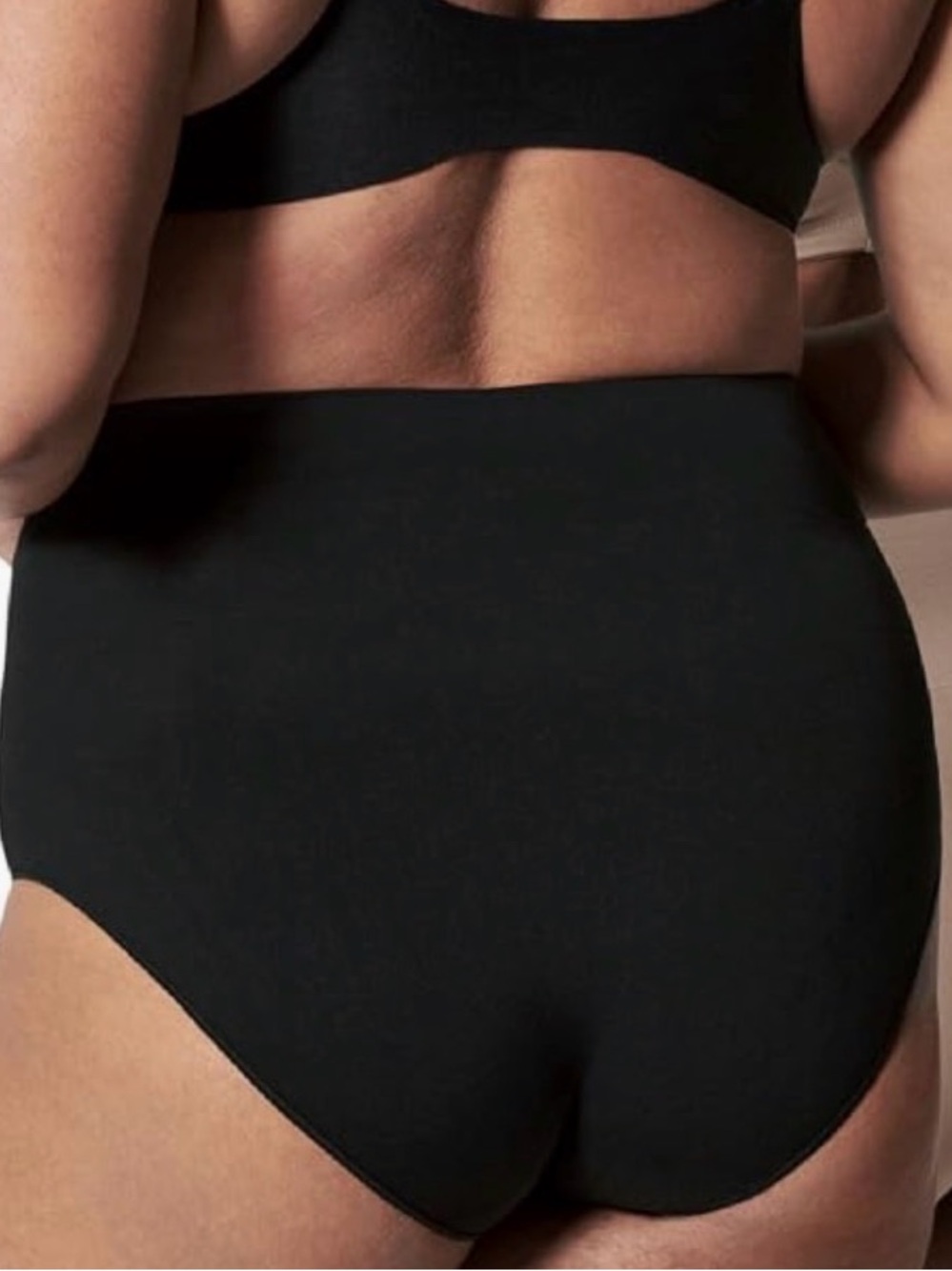 Spanx BOGO SPANX EcoCare Seamless Shaping Brief Shapewear Underwear Sz 3X BLACK